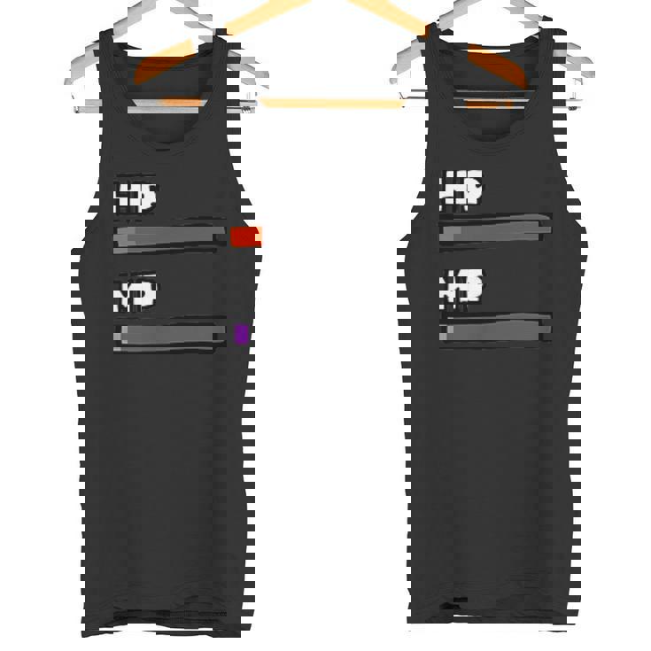 ビデオゲームのようなhp&Mpゲージ。 タンクトップ