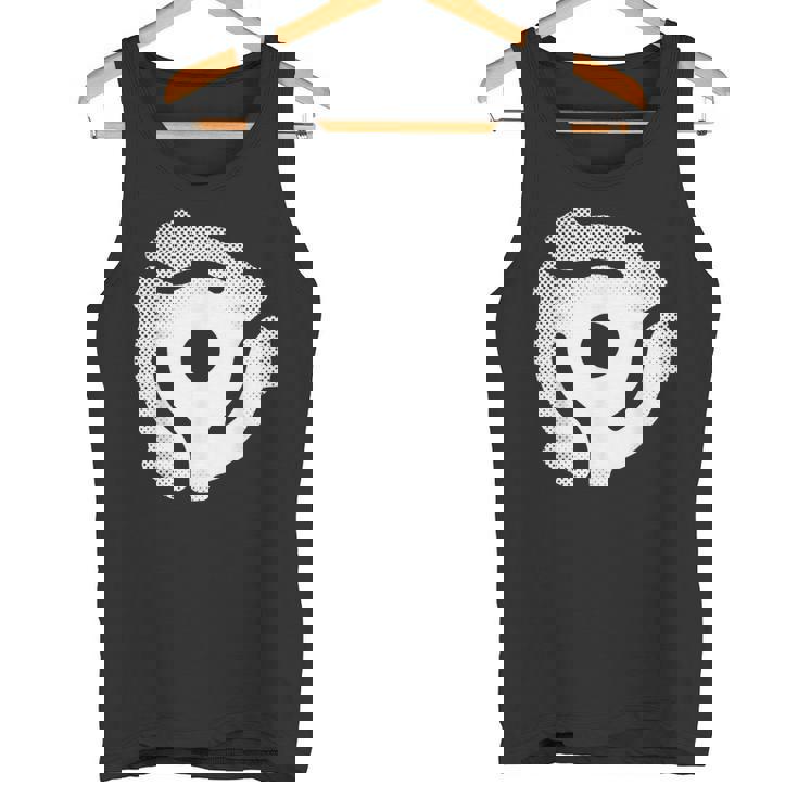 ビニールレコードファン 45Rpm アダプター レトロ Dj タンクトップ