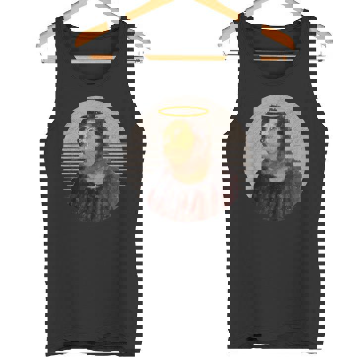 ビバ・ラ・レスタウラシオン・ジーザス・フレスコ・レストレーション・フェイル・ミーム タンクトップ