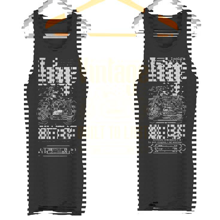 ビンテージ バイク バイカー バイクの誕生日 1954 年生まれ タンクトップ