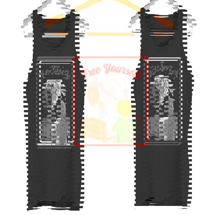 ビンテージ ホラー、取り憑かれた悪魔から解放される タンクトップ