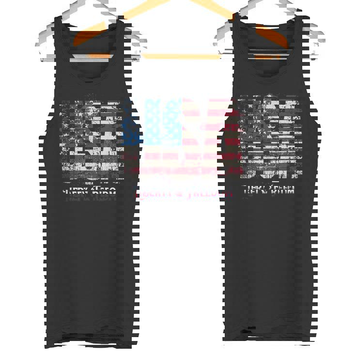 ビンテージ 愛国心あふれるアメリカ国旗 Usa メンズ レディース キッズ ギフト タンクトップ