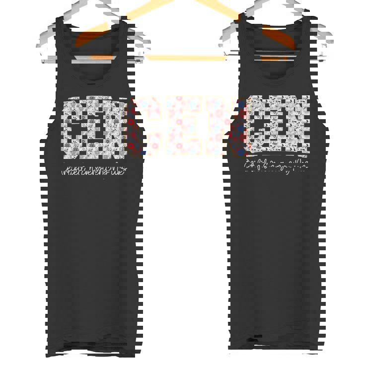 ビンテージcen認定緊急看護師ワイルドフラワーer医師 タンクトップ