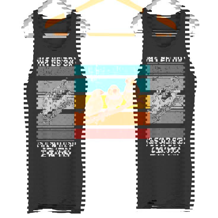 ビンテージ今日必要なのはキンカチョウがたくさん タンクトップ