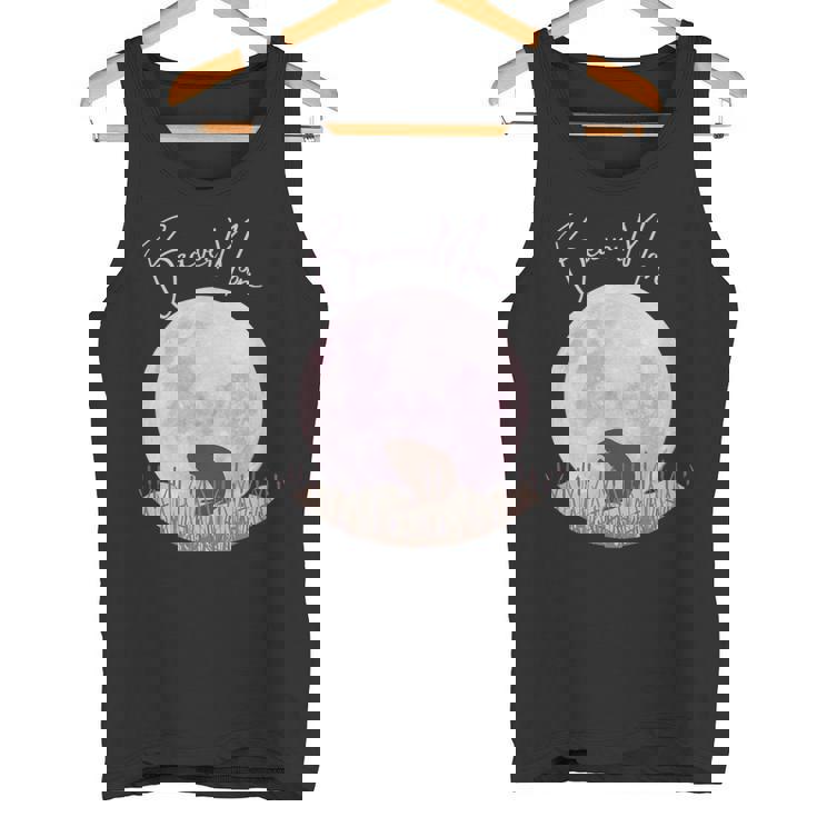 ビーバー 満月 11月 トップス、、ギア&アクセサリー タンクトップ