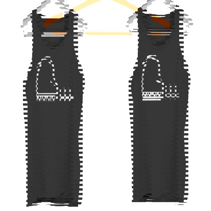 ピアノ 音符 楽譜 音楽 楽器 タンクトップ