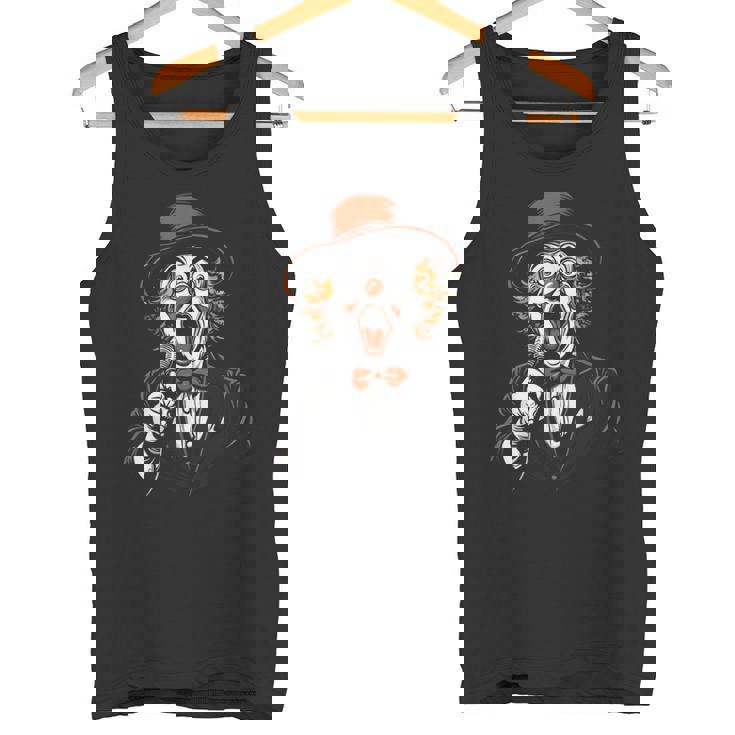 ピエロ ハロウィンコスチューム 不気味なカーニバル ピエロコスチューム タンクトップ