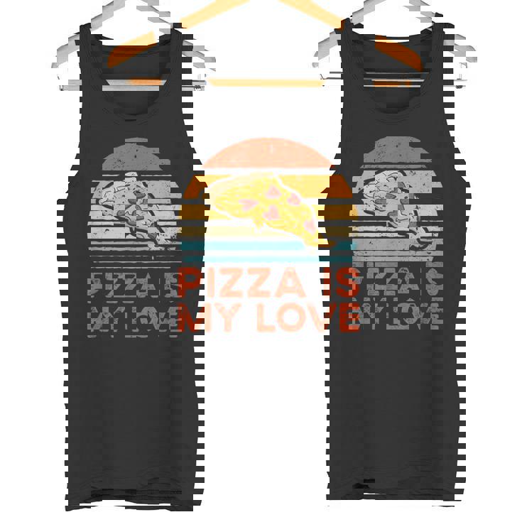 ピザ・イズ・マイ・ラブ タンクトップ