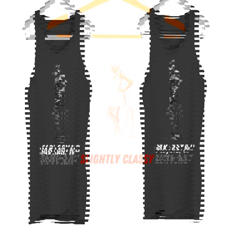 ピンナップガール スマート、生意気、やや上品 タンクトップ