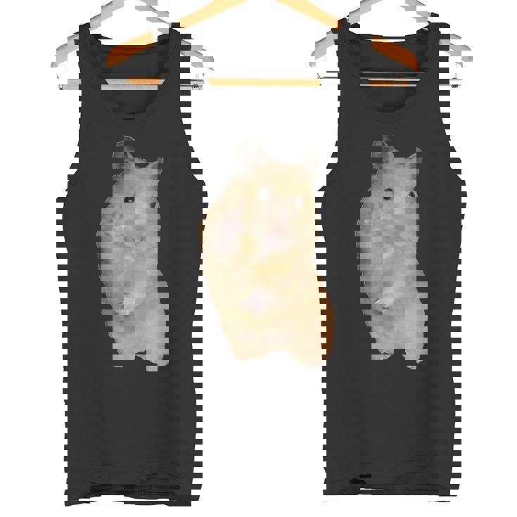 ピースサイン ハムスター ミーム タンクトップ