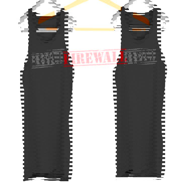 ファイアウォール タンクトップ