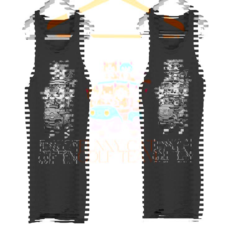 ファニーキャットゴルフチーム アニメ タンクトップ