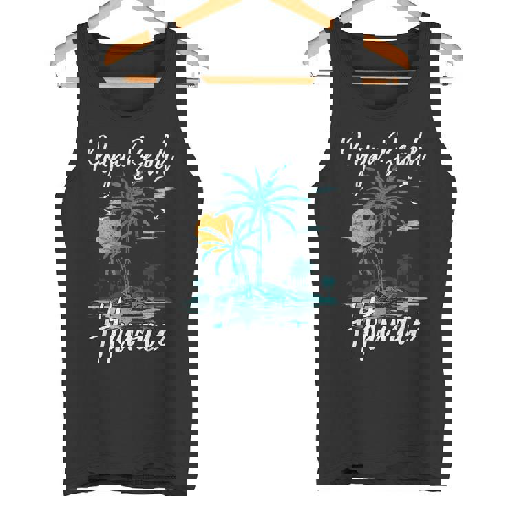 ファミリーバケーション レトロ サンセット ハワイ ポイプー ビーチ タンクトップ