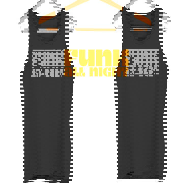 ファンク オールナイト 70年代 レトロ ソウル ファンク ディスコミュージック タンクトップ