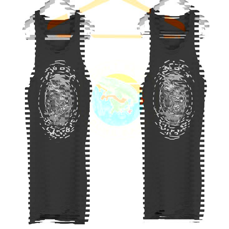 フィッシングティー、Dont Be Dumb Bass Dad タンクトップ