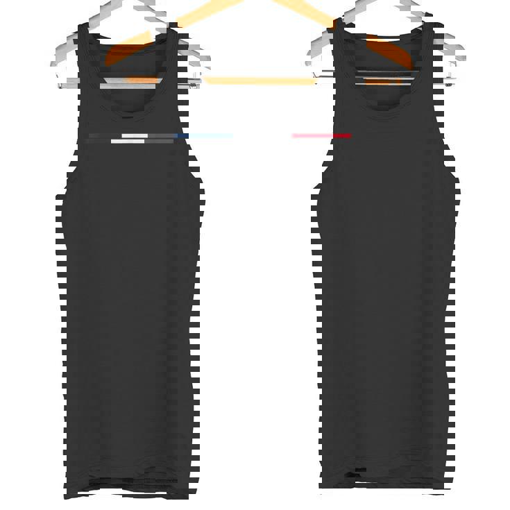 フィリグリートリコロール-フランスのナショナルカラー タンクトップ