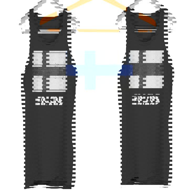 フィンランド国旗tシャツ タンクトップ