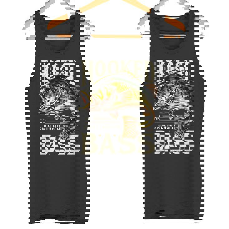 フックオンスモールマウスバスフィッシングシャツ タンクトップ