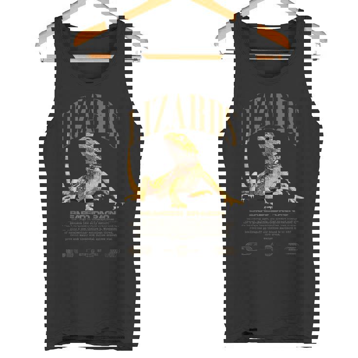 フトアゴヒゲトカゲ ストリートウェア トカゲ キーパー タンクトップ