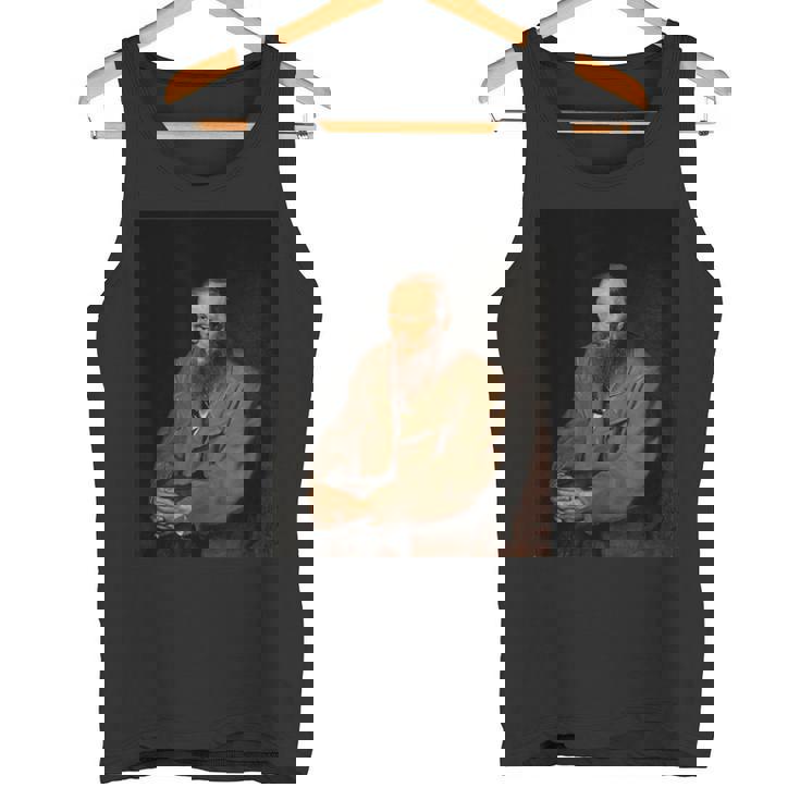 フョードル・ドストエフスキーロシアの作家の肖像画 タンクトップ