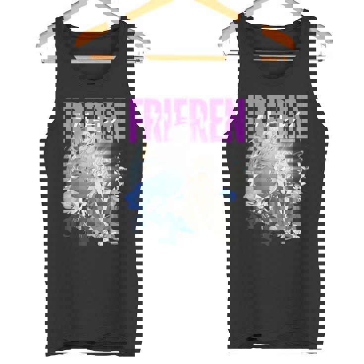 フリーレンと一緒にネモフィラの花園でくつろぐ時間。 タンクトップ