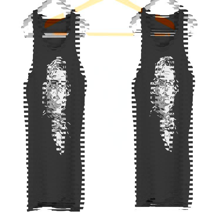 フレデリック・ショパン作曲家の肖像画 タンクトップ