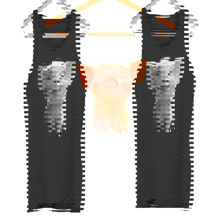 ブタ 国産ブタ ラブ・リトル・ピギー タンクトップ