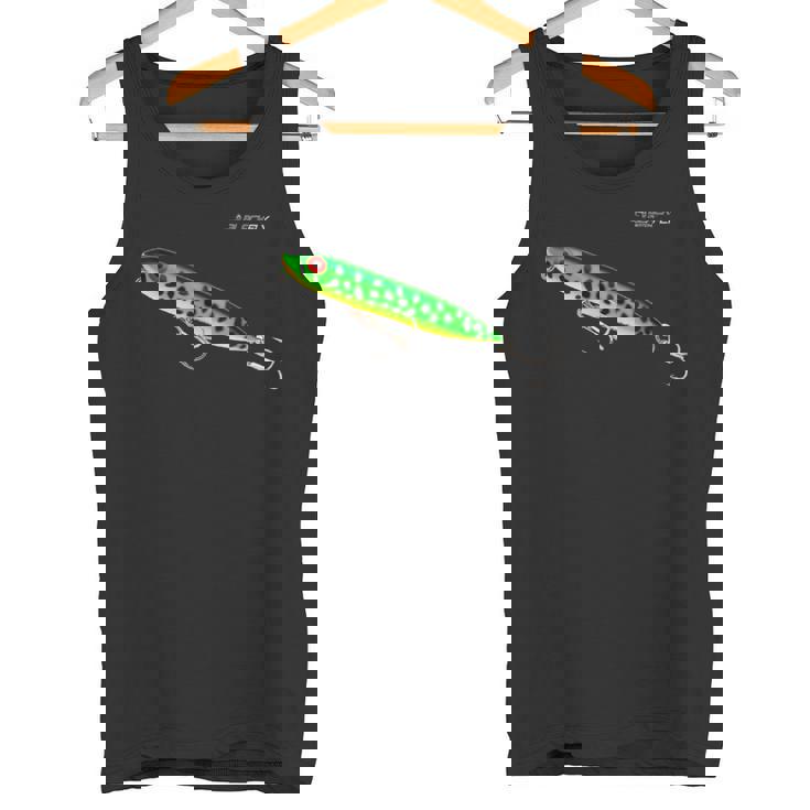 ブユバス釣りギフトトップウォータールアースプーク タンクトップ