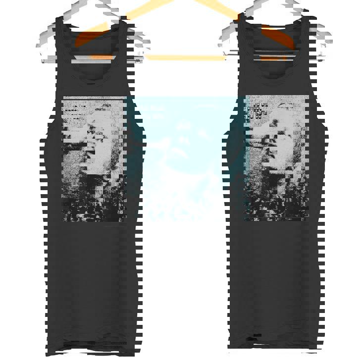 ブライアン・ウォードによるデヴィッド・ボウイ ハンキードリー ブルー 写真 タンクトップ