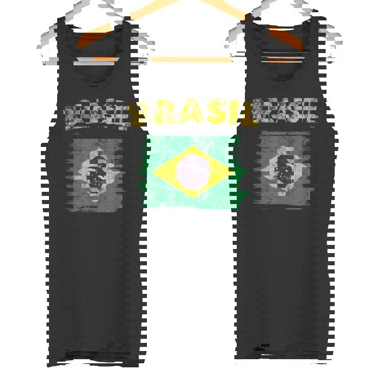 ブラジルの国旗 Brasil タンクトップ