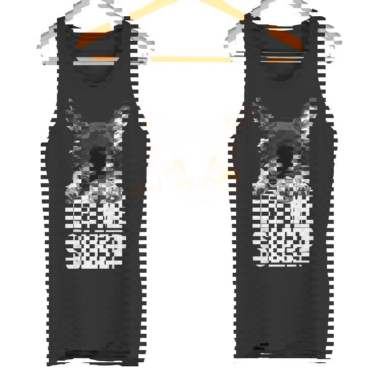 ブラック&タン チワワ Let Meleep Dog Chiwawa Lover タンクトップ