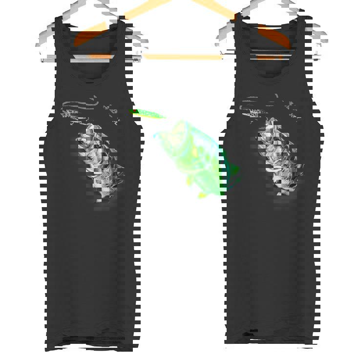 ブラックフライのトップウォータースプークを備えた新しいバスフィッシングシャツ タンクトップ