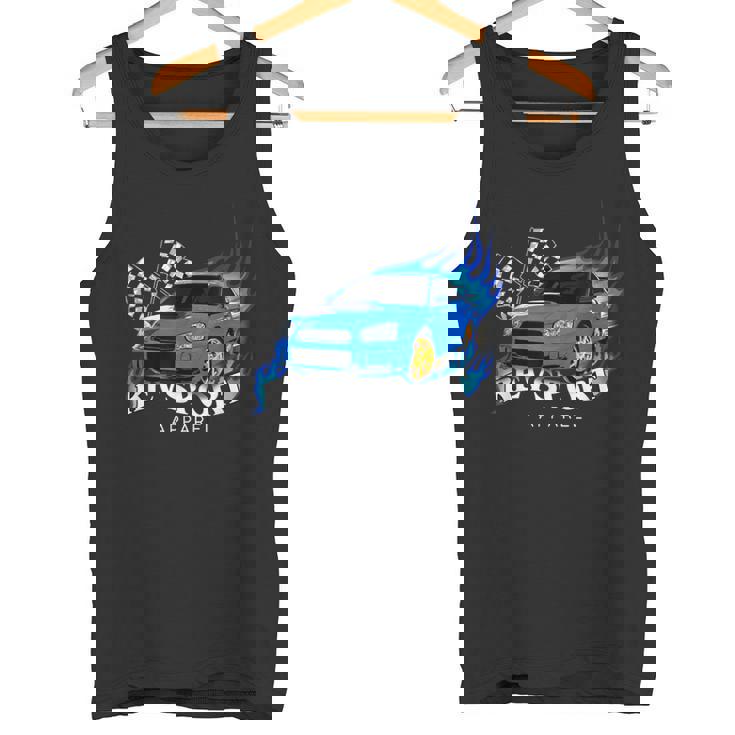 ブルー WrxSti タンクトップ