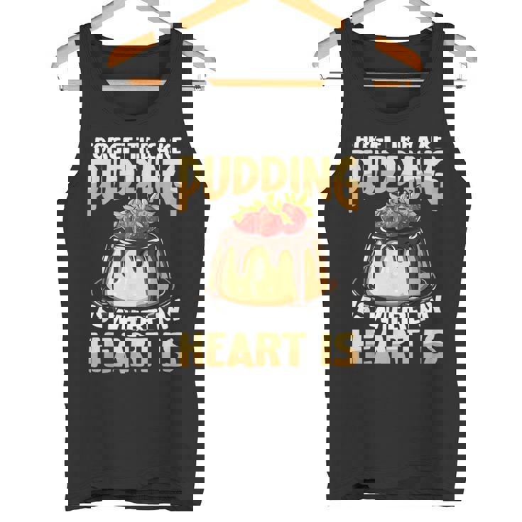 プディングはどこに私の心はチョコレートプリンの恋人 タンクトップ