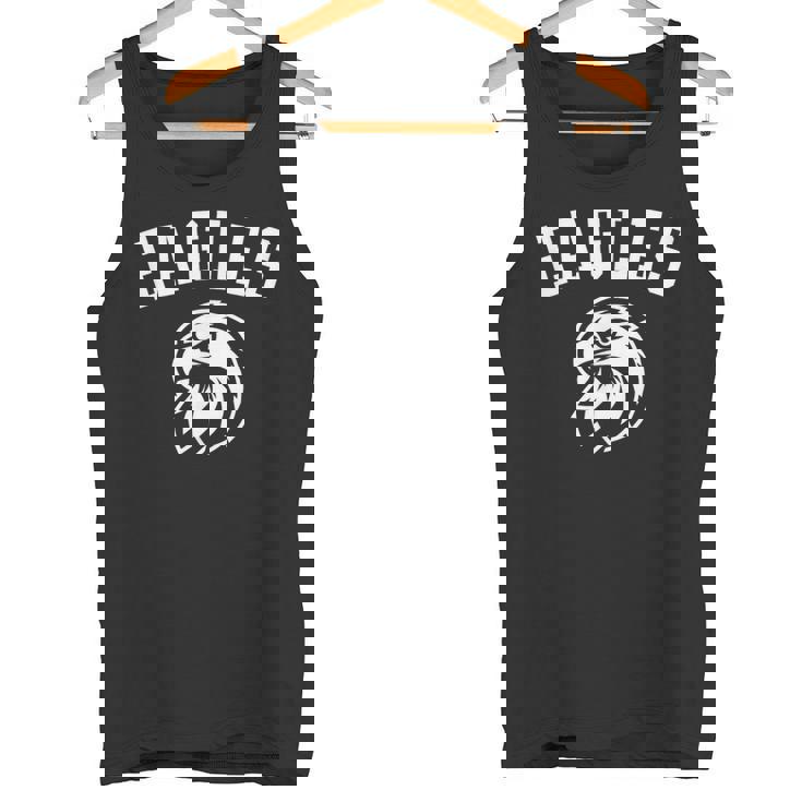 プレーヤーとファンのためのイーグルスマスコット タンクトップ