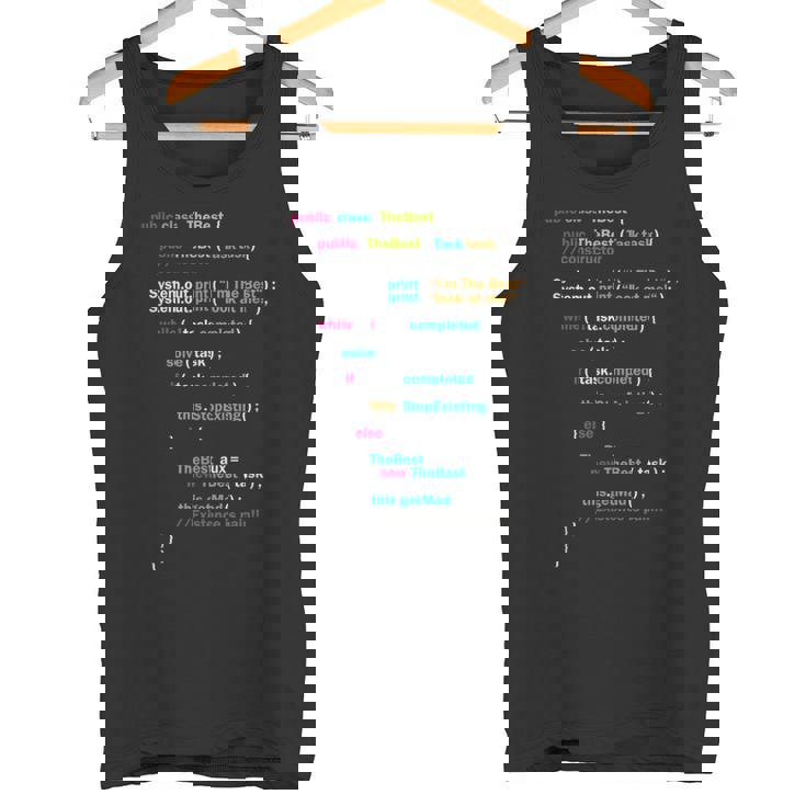 プログラムコード The Best タンクトップ