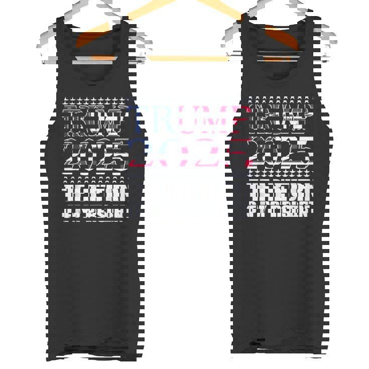 プロトランプシャツ2024 大統領トランプの帰還 2025 タンクトップ