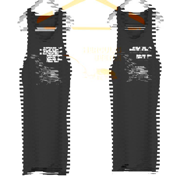 ヘラクレスカブトムシの写真 タンクトップ