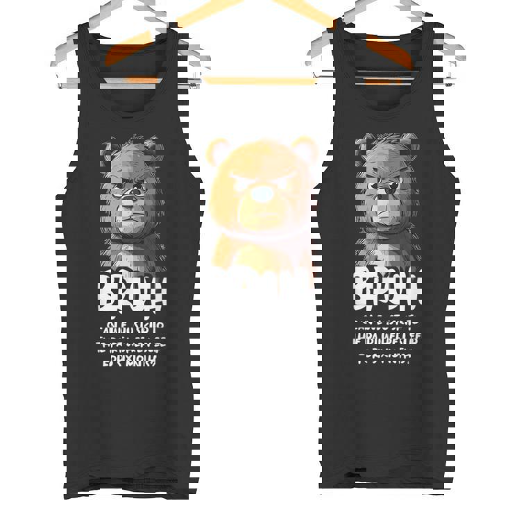 ベアラバーブラシファニーベア タンクトップ