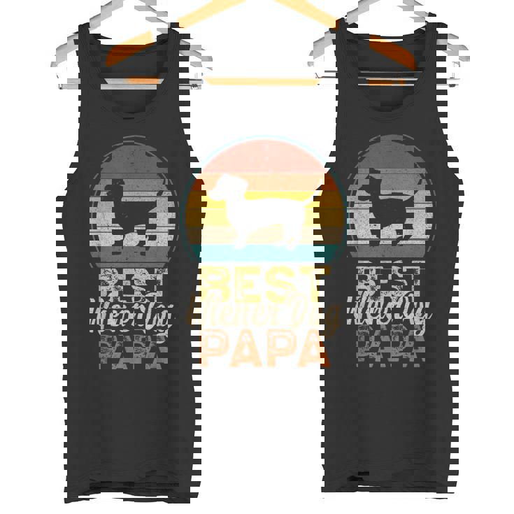 ベスト・ウィンナー・ドッグ・パパ、ダックスフント タンクトップ