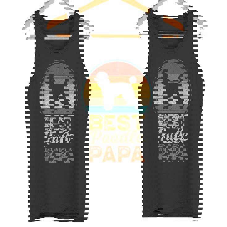 ベスト・プードル・パパ、父の日 タンクトップ