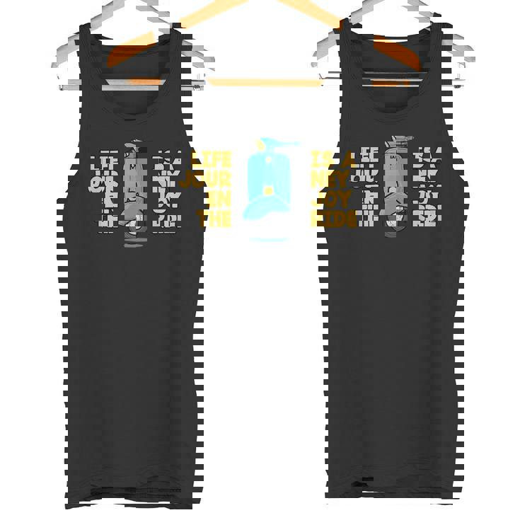 ベスパ-ライフ・イズ・ア・ジャーニー タンクトップ