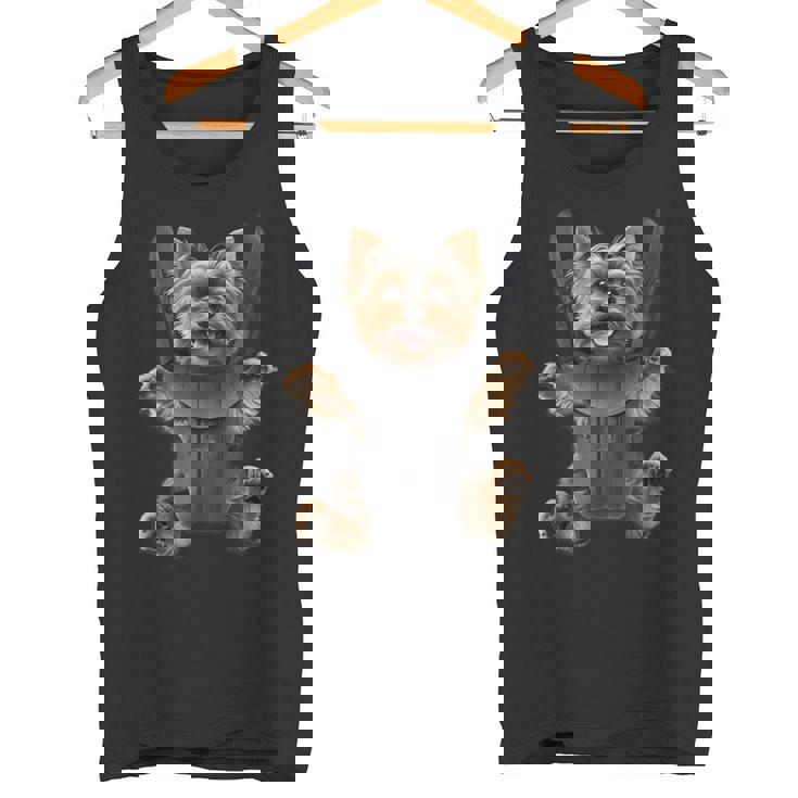 ベビーキャリア ヨーキーラバーズ 子犬 ポケット付き タンクトップ