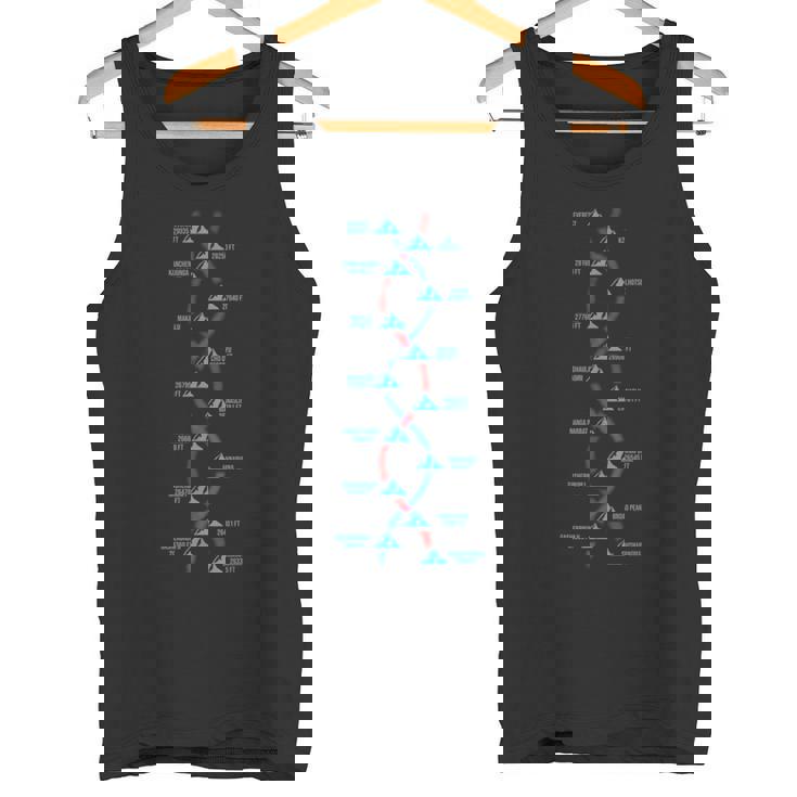 ベルクシュタイガー Dna 14 最高の山 平和 山 エベレスト K2 タンクトップ