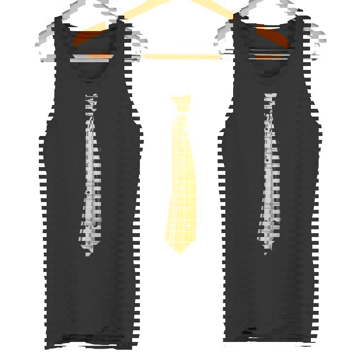 ベースギター 指板ネクタイ おもしろ ベーシスト用 タンクトップ