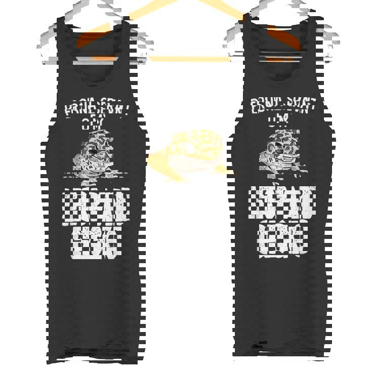 ペットヒョウモントカゲモドキギフト-私は私のヒョウモントカゲモドキが大好きです タンクトップ