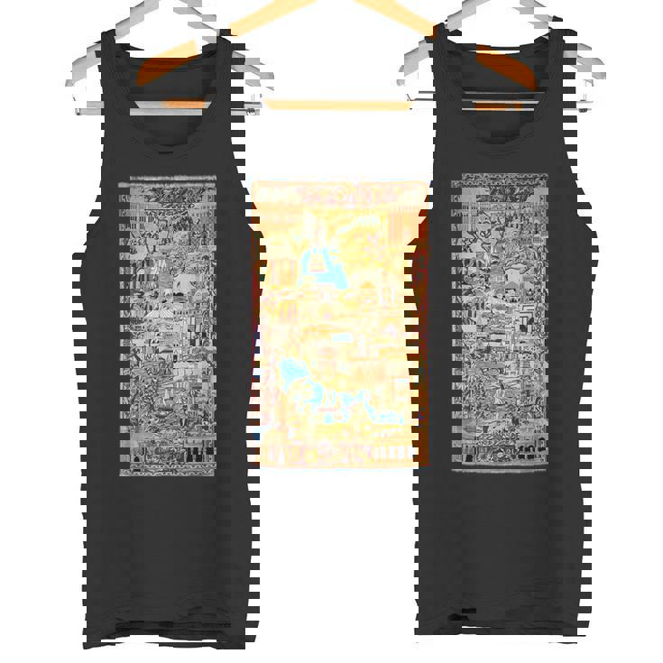 ペルシャ絨毯のランドマークカシュマル タンクトップ