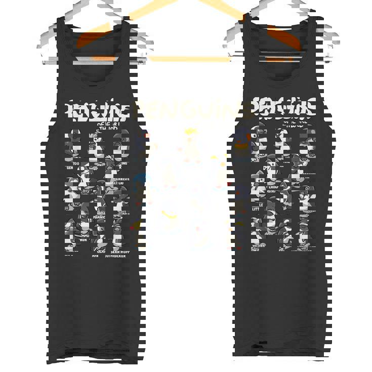 ペンギン ペンギン 世界の動物たち ペンギン愛好家 タンクトップ