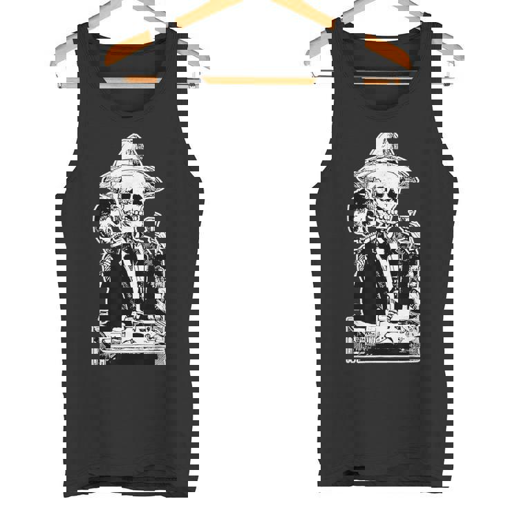 ホセ・グアダルーペ・ポサダ作 アルコール カラベラ 1888 タンクトップ