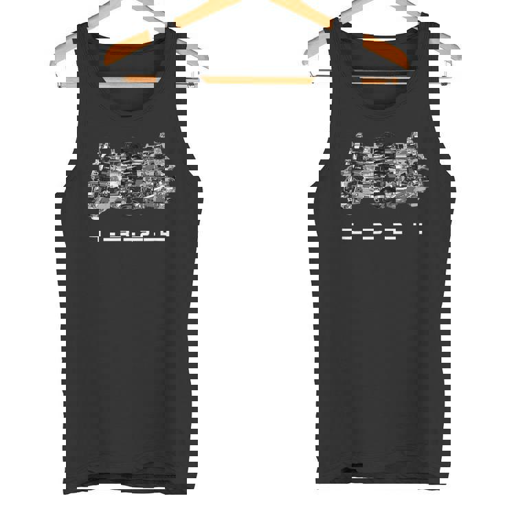 ボクサー エンジン 4気筒 発火 オーダー 自動車愛好家 タンクトップ